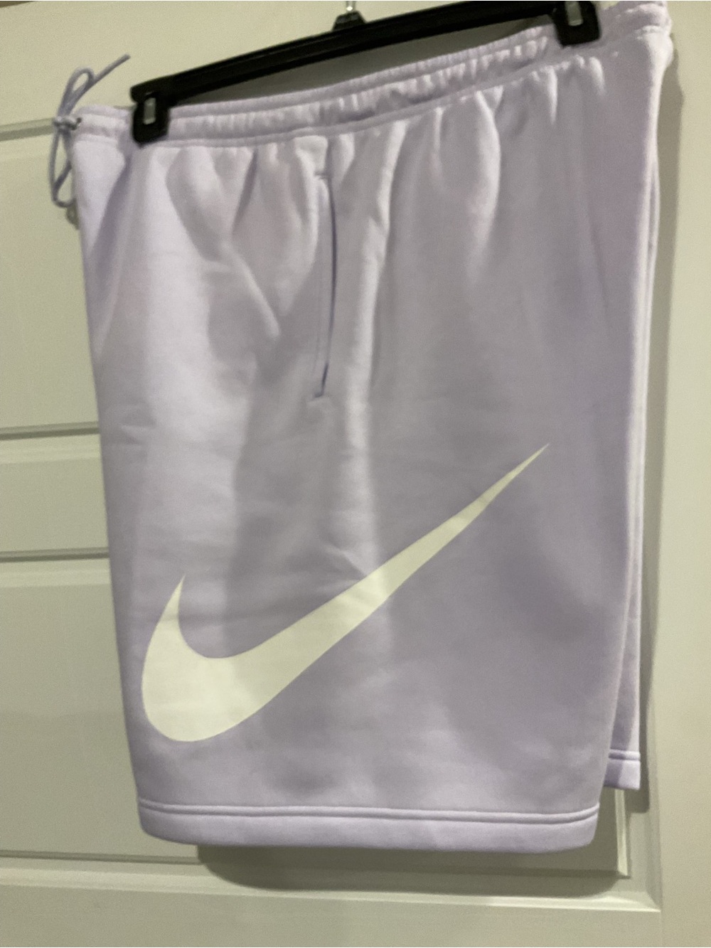 Nike Jordan Light Pink Athletic Shorts with White Logo